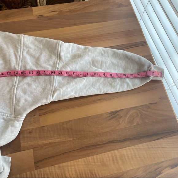 JOAH BROWN RETRO HALF ZIP SAHARA FRENCH TERRY SWEATSHIRT - Picture 6 of 13